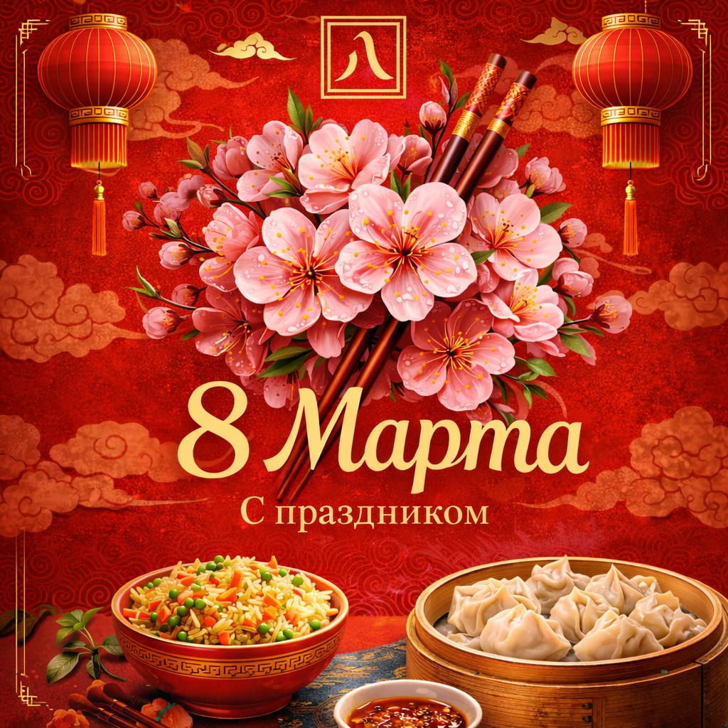 Поздравляем прекрасных дам с наступающим праздником весны — 8 Марта! 🌸